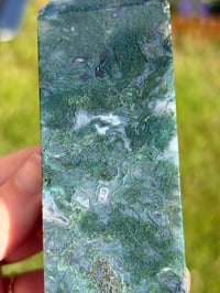Image 3 of Moss Agate Chunky Tower