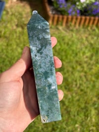 Image 5 of Moss Agate Chunky Tower