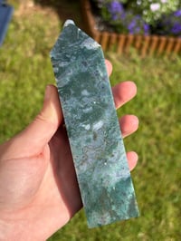 Image 6 of Moss Agate Chunky Tower