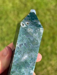 Image 11 of Moss Agate Chunky Tower
