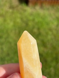Image 6 of Orange Calcite Point #1