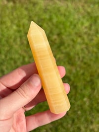 Image 4 of Orange Calcite Point #2