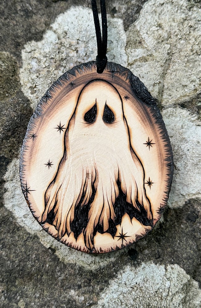Luna Ghost Ornament