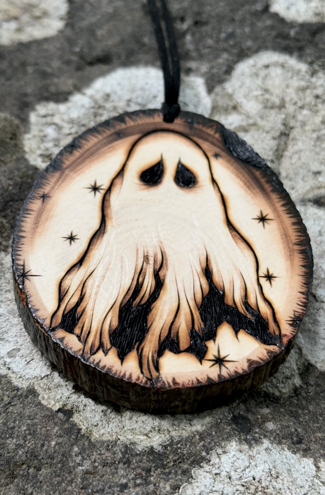 Luna Ghost Ornament