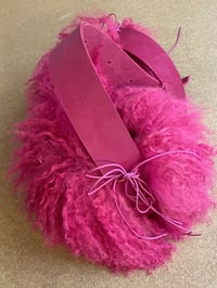 Image 5 of Hot Pink Shag Belt-Bag