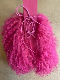 Image 4 of Hot Pink Shag Belt-Bag