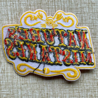 Image 2 of NATURE'S MISTAKES 5" Embroidered Iron-On/Sew-On Sideshow Banner Patch