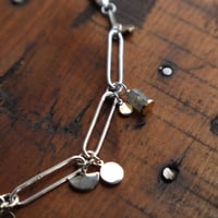 Image 3 of Deco charm bracelet with labradorite 