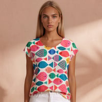 Image 1 of Camiseta peces