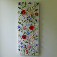 Image 1 of Floral Wall Sculpture