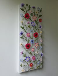 Image 2 of Floral Wall Sculpture