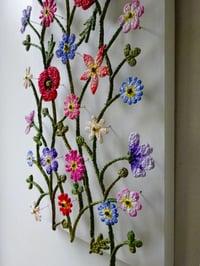 Image 3 of Floral Wall Sculpture