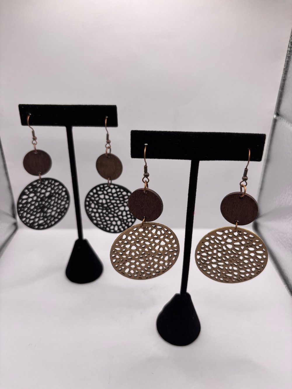 Image of Ebony Luxe Earrings 