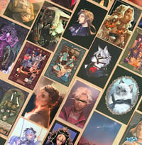 Image 2 of Fairytale Postcards - Dunmeshi, BG3, Witch Hat Atelier
