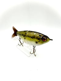 Image 1 of 5inch swimbait leaf green bass