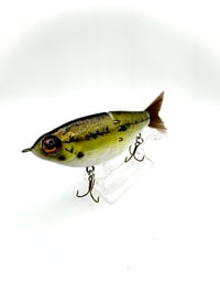 Image 2 of 5inch swimbait leaf green bass