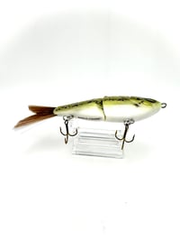 Image 4 of 5inch swimbait leaf green bass