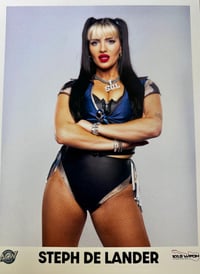 BLUE GEAR SIGNED 8x10