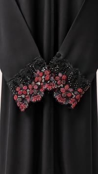 Image 3 of Maariyah Rose Lace Abaya 