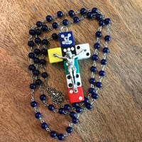 Image 3 of Lousy Crucifix -  handmade lucky dice crucifix 