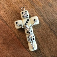 Image 5 of Lousy Crucifix -  handmade lucky dice crucifix 