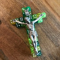 Image 6 of Lousy Crucifix -  handmade lucky dice crucifix 