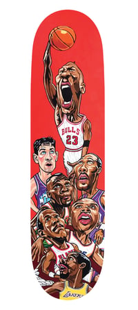 " All Six " print
