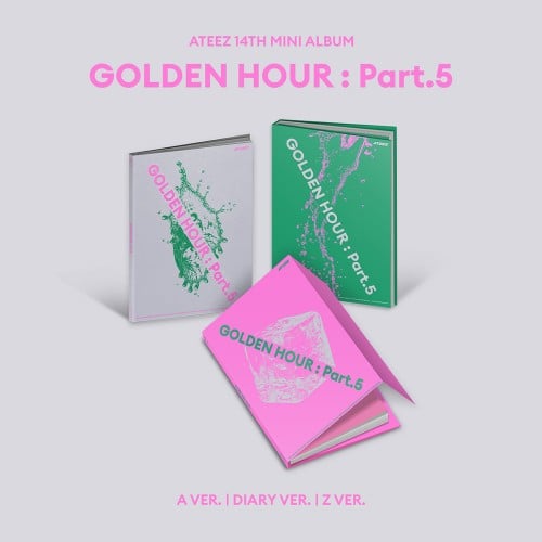 Image of [PRE-ORDER] ATEEZ ‘Golden Hour : Part.5’ + Apple Music POBs