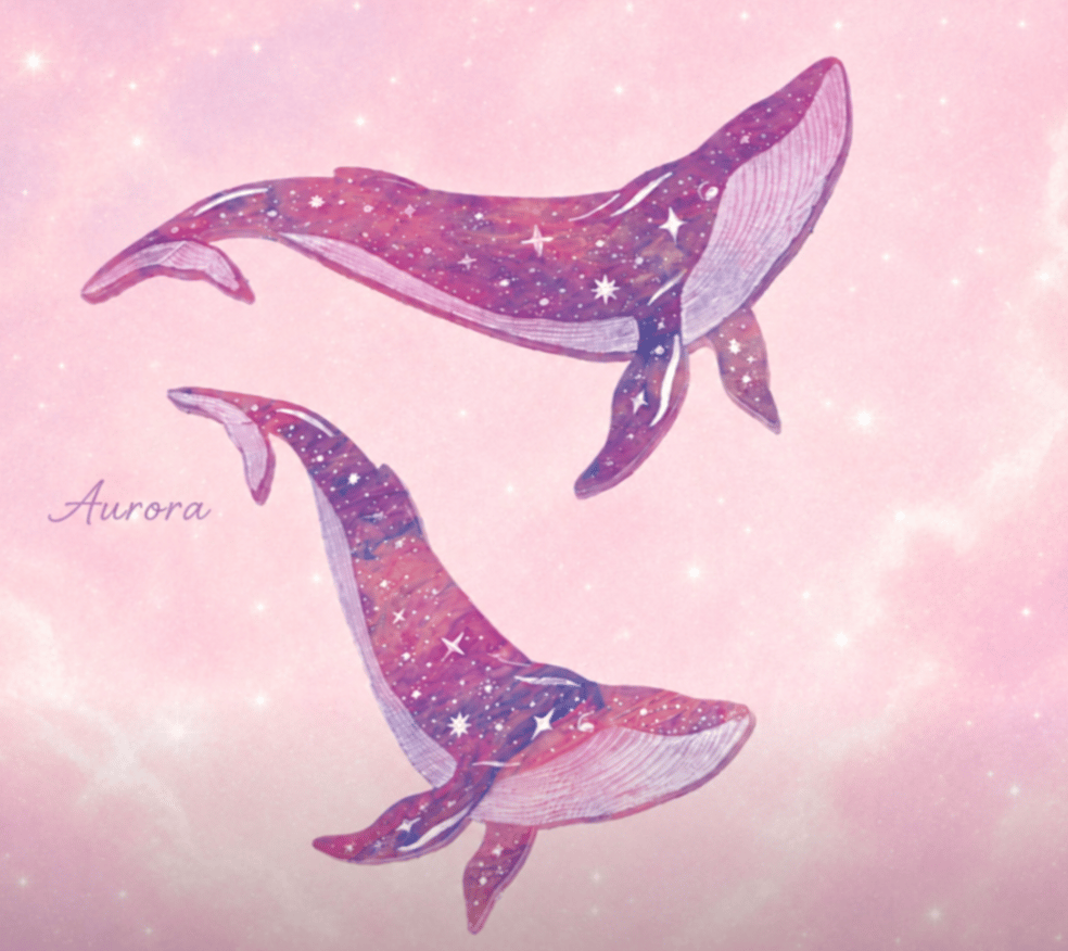 Celestial Whale - made to order