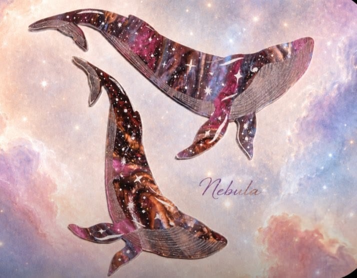 Celestial Whale - made to order