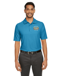 Image 4 of 250 Years Embroidered Logo Men's Performance Polo / CE112