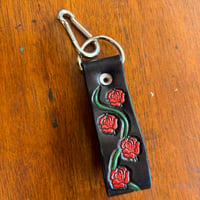 Image 5 of ROSE AND SNAKE KEYRING