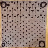 Image 1 of   Set of 2 "Joni" Linen Napkins Ferrous/Cutch 