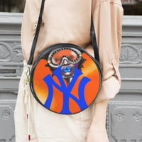 Image 1 of KNICKS 2 SIDED CROSSBODY