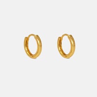 Image 1 of Medium Huggie Hoop Earring