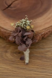Image 1 of Mini Flower Bouquet - Brown