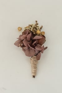 Image 2 of Mini Flower Bouquet - Brown
