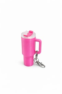 Image 5 of Keychain tumbler chap stick holder (keychain included)
