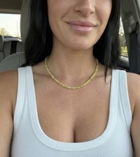 Image 5 of Elegant Lemon Jade Necklace 