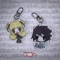 Image 2 of Death Note keychains