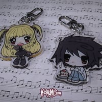Image 1 of Death Note keychains