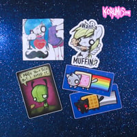 Image 1 of Nostalgia Stickers :3