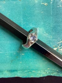 Image 1 of saphire earcuff