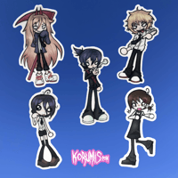 Image 1 of chainsaw man stickers