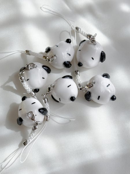 Image of snoopy head charm