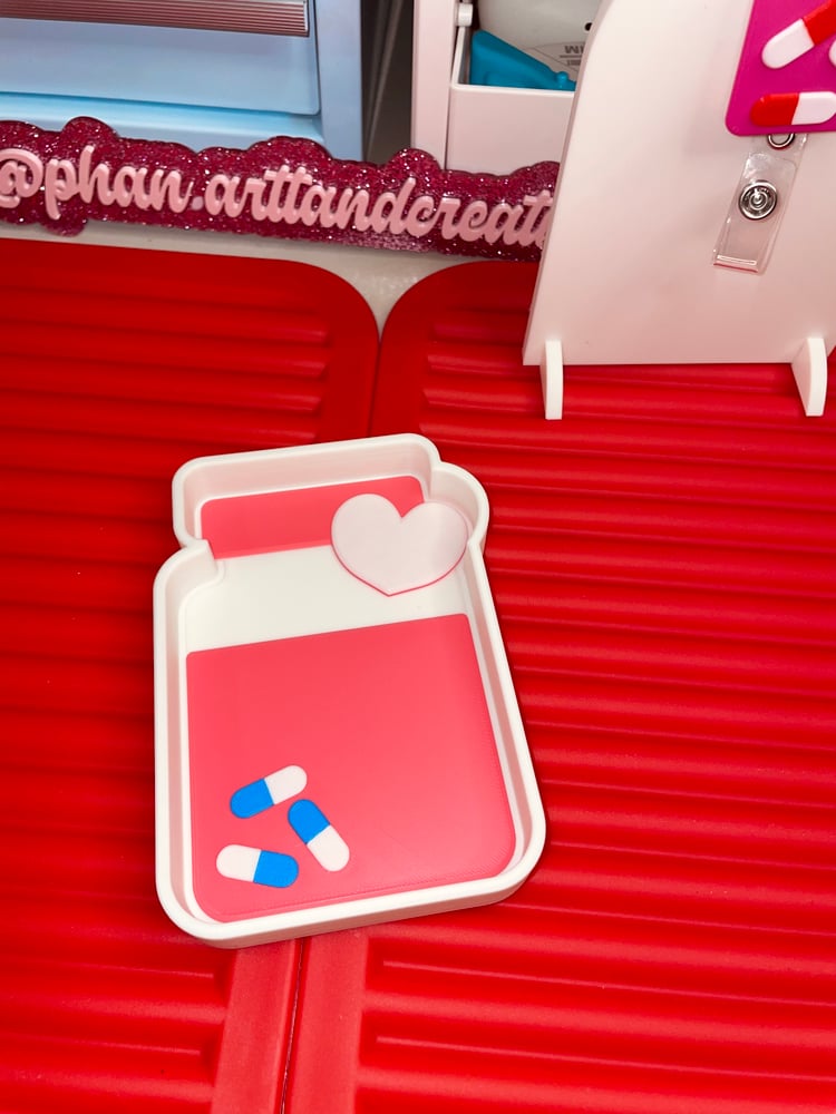Image of Pill bottle tray