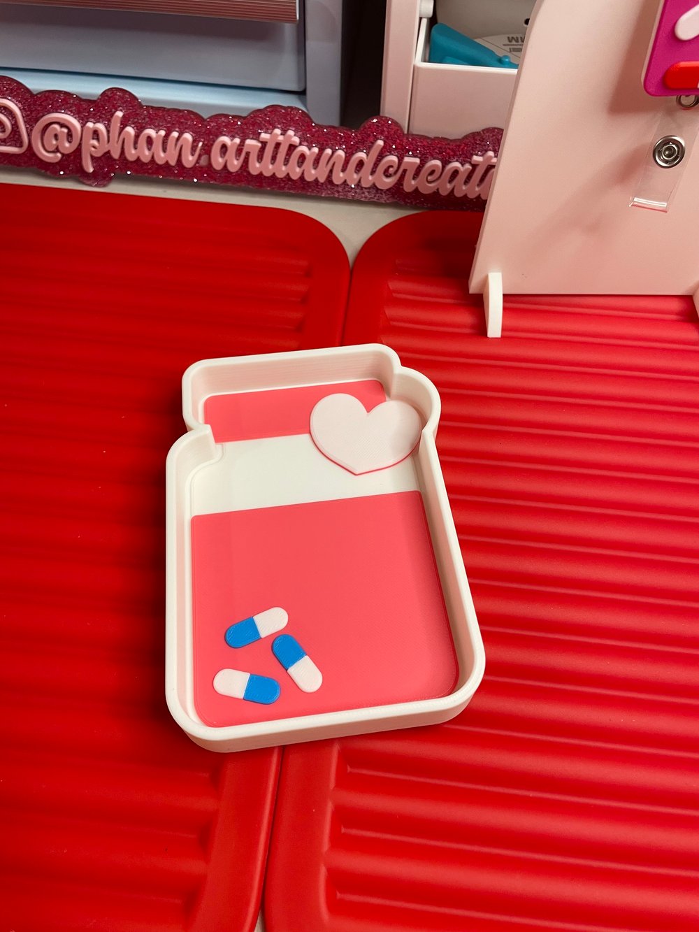 Image of Pill bottle tray