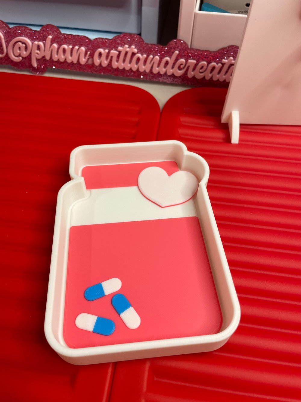 Image of Pill bottle tray
