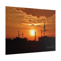 Image 5 of Sunset Silhouette Poster — Rolled Sunset Photography Wall Art