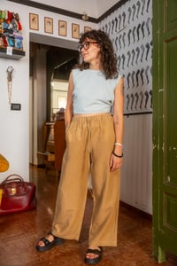 Image 1 of Pantalone Beach life beige